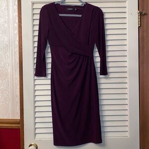 Ralph Lauren Plum dress